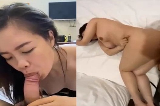 Satisfeita com seus seios grandes, borboletas cheias de água