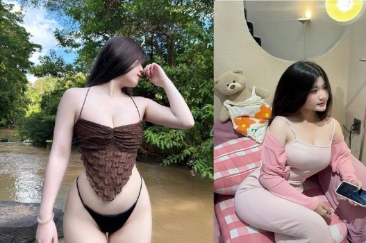 Linda irmã em uma roupa de empregada