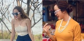 Vídeo XXX do empréstimo de Bui Thi Thanh com uma enorme redonda e tranças irresistíveis