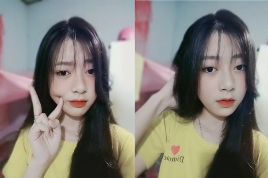 Huyen Anh é terrivelmente bonito com muita água
