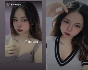 Khanh Lyn mostra as borboletas molhadas online