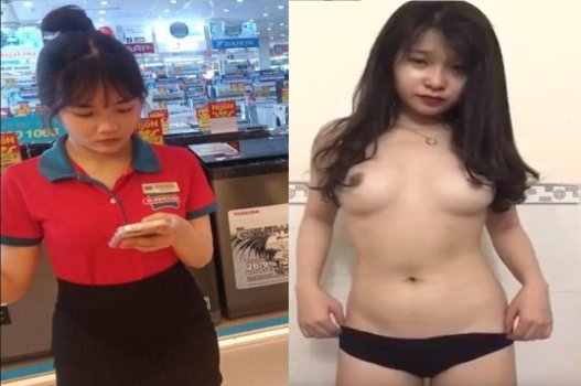 Kim Ngan, um funcionário do supermercado eletrônico, gosta de andar e é muito saudável
