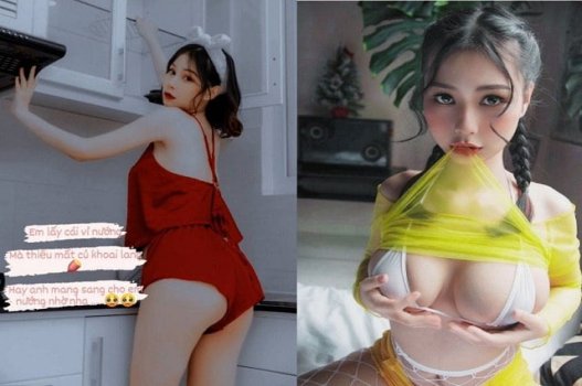 Nguyen Han NHI nasceu em 2002, seu peito era bastante grande e sua vagina estava cheia, quando ela teve um relacionamento forte