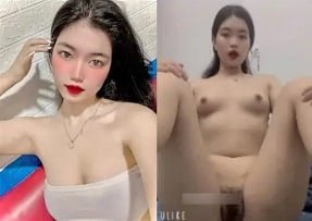 Tu Anh exibe uma água rosa cheia de água online